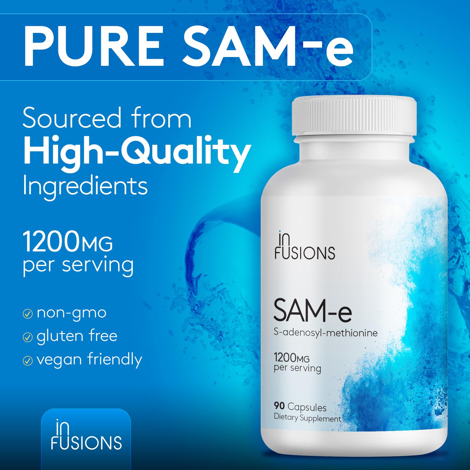 Infusions International SAM-e supplement ingredients list