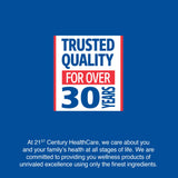 Ingredients list for 21st Century Calcium Citrate Plus D3