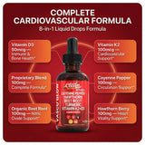 Ingredients list for Clean Nutraceuticals Vascu Glow Cayenne Pepper Liquid Drops
