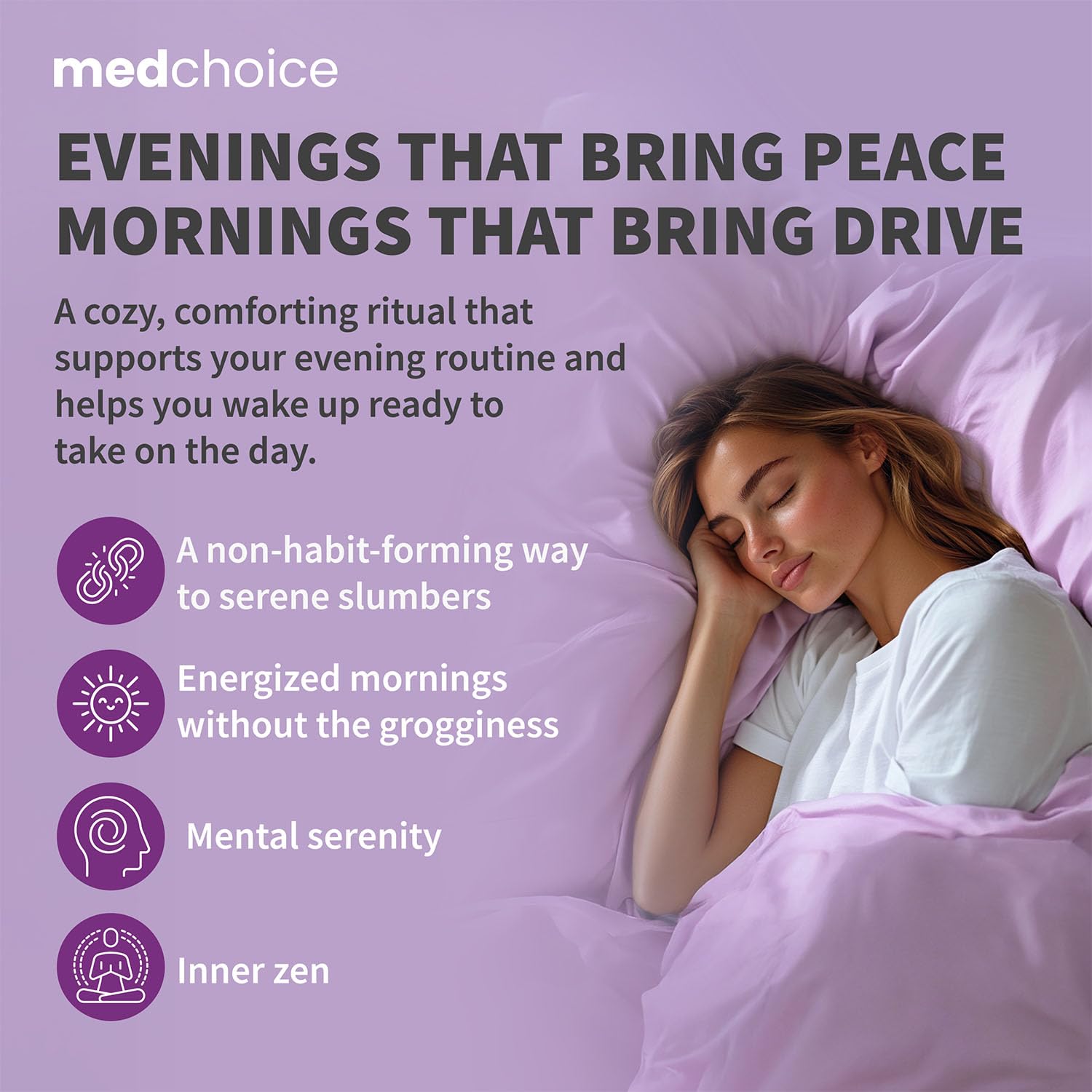 Ingredients list for MEDCHOICE sleep capsules