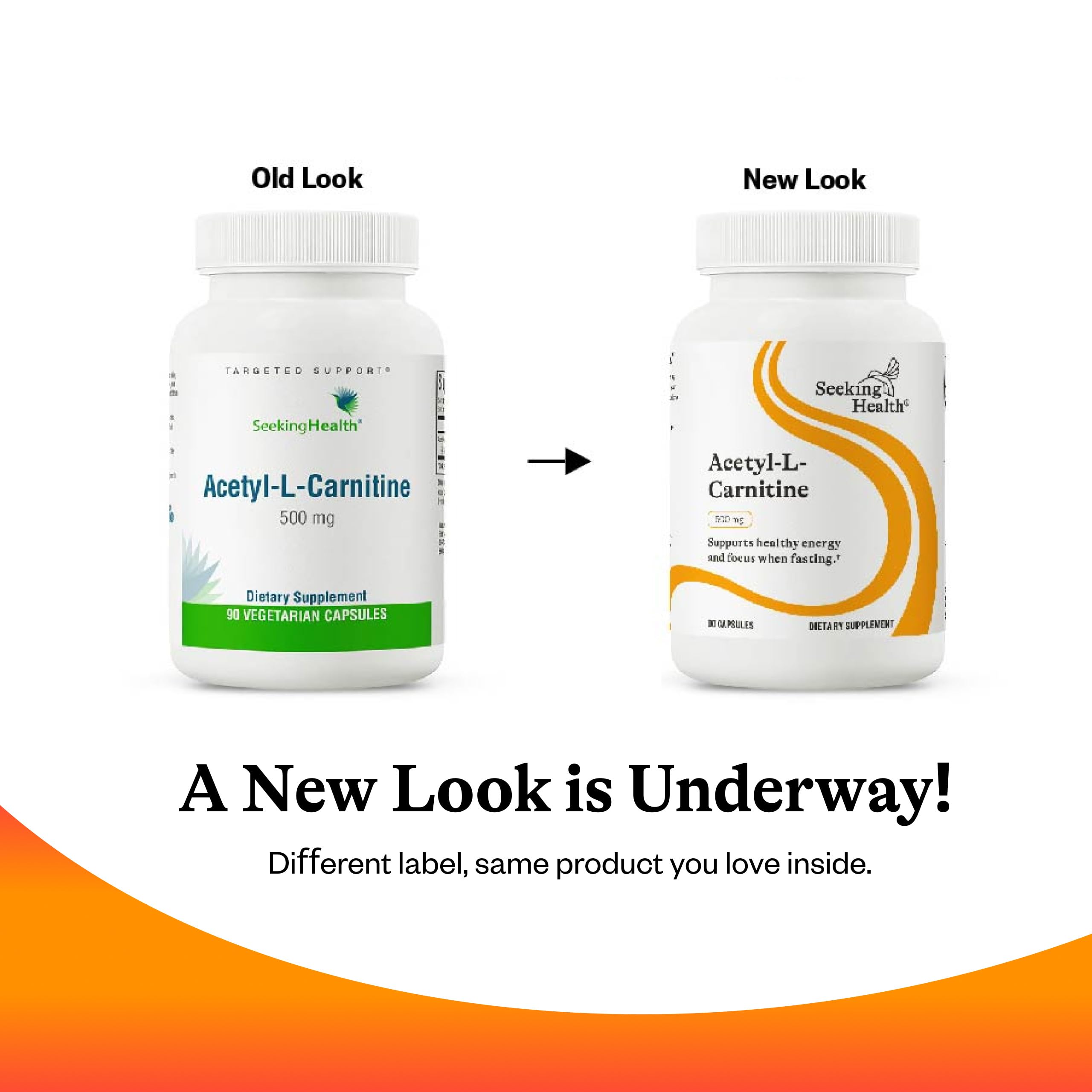 Ingredients list for Seeking Health Acetyl-L-Carnitine capsules