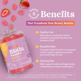 Ingredients list of 21st Century VitaJoy Biotin Gummies