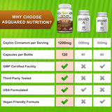Ingredients list of aSquared Nutrition Ceylon Cinnamon