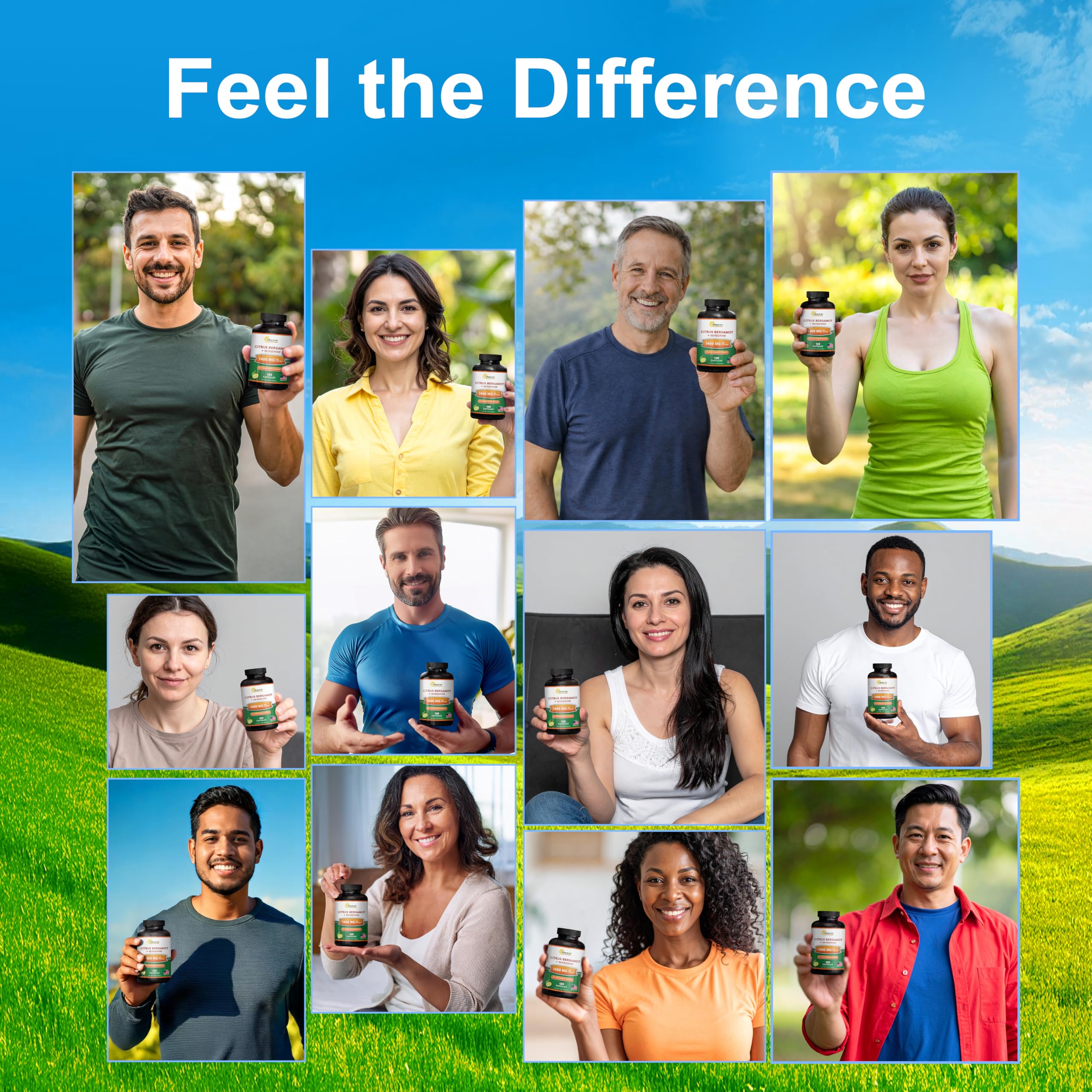 Ingredients list of aSquared Nutrition Citrus Bergamot + Berberine Capsules