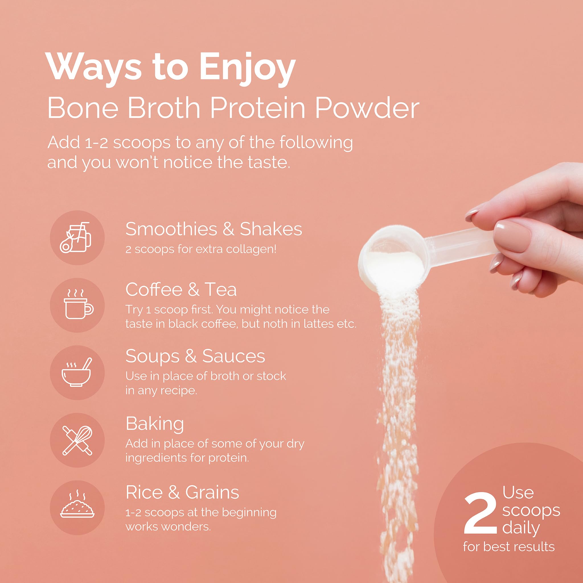 Ingredients list of BLUEBIRD PROVISIONS Beef Bone Broth Powder