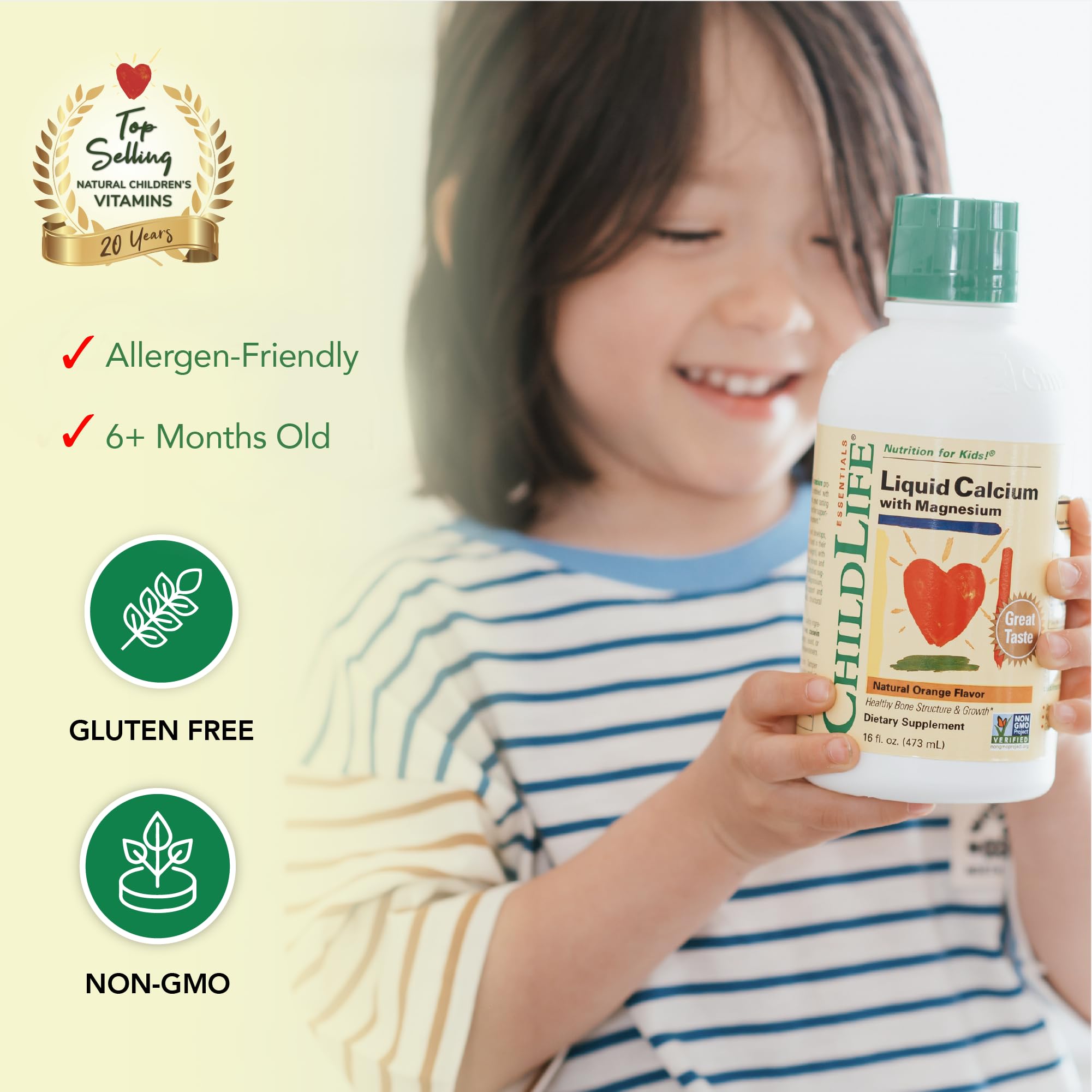 Ingredients list of CHILDLIFE ESSENTIALS Calcium Supplement