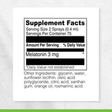 Ingredients list of DAVINCI Liposomal Melatonin Spray