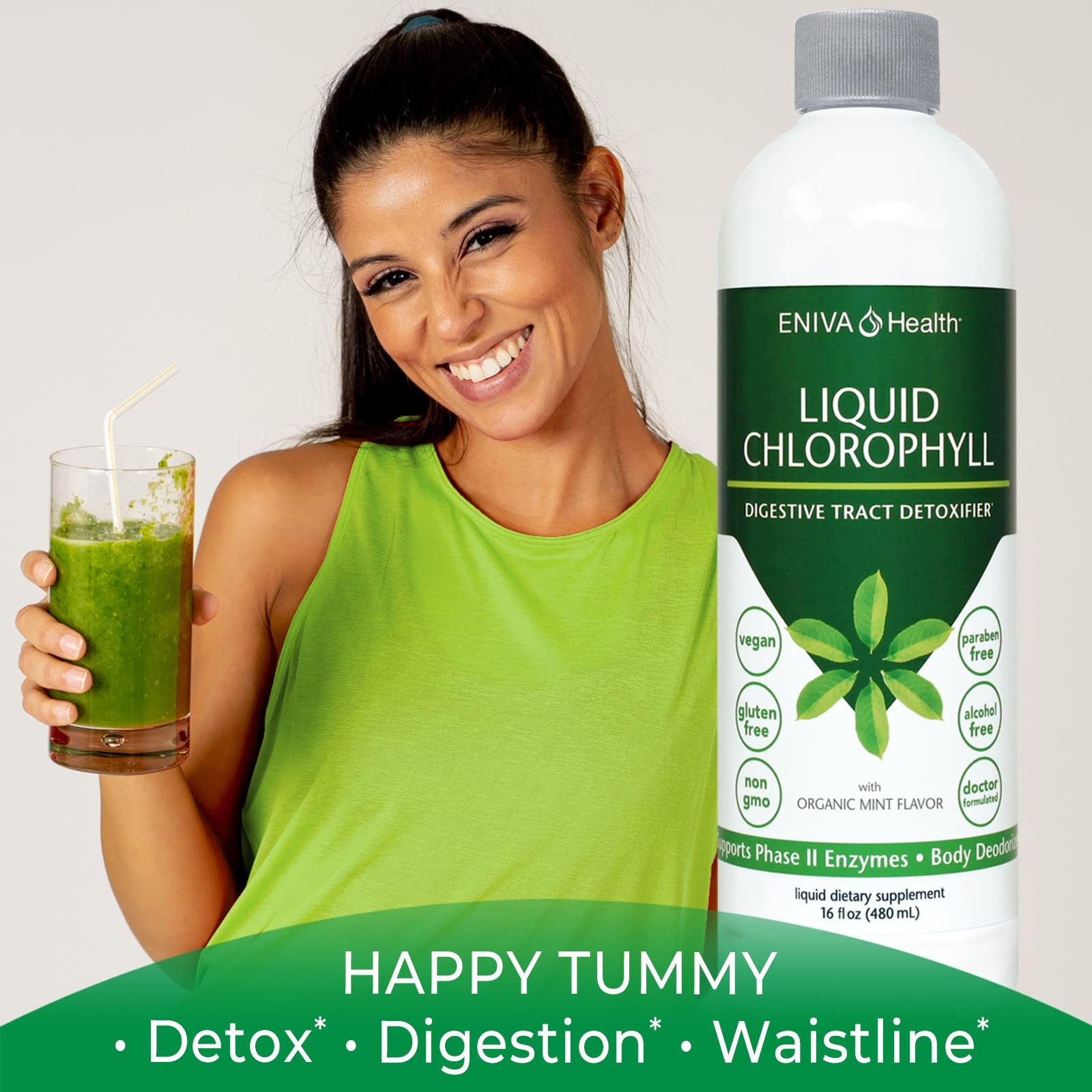 Ingredients list of Eniva Health Chlorophyll Supplement