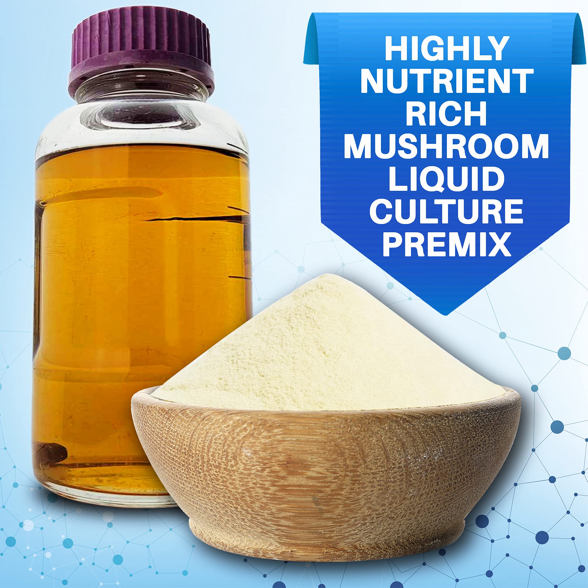Ingredients list of ES EVVIVA SCIENCES Mushroom Liquid Culture Premix