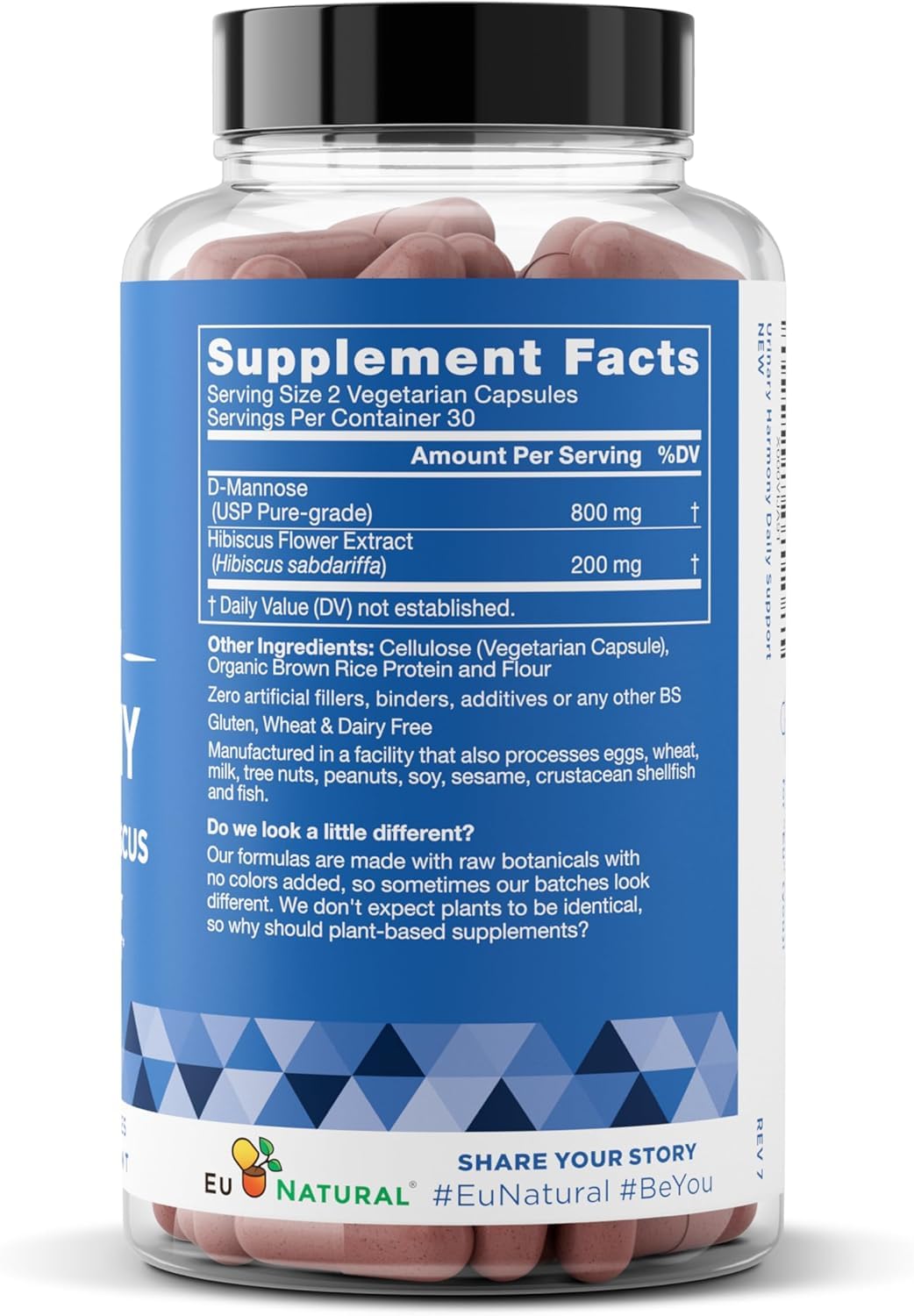 Ingredients list of Eu Natural Urinary Tract Attack Pack