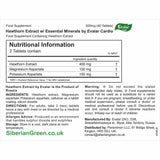 Ingredients list of Evalar Cardio Active Hawthorn Supplement