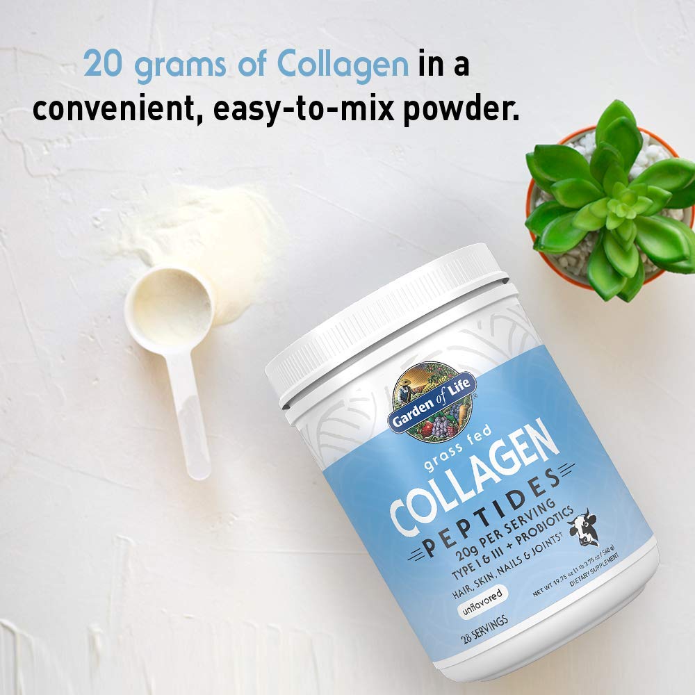 Ingredients list of Garden of Life Collagen Peptides Powder