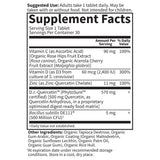 Ingredients list of Garden of Life Quercetin daily wellness