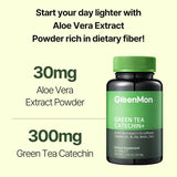 Ingredients list of GREENMON Green Tea with Aloe Vera Extract