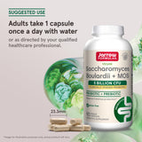 Ingredients list of Jarrow Formulas Saccharomyces Boulardii + MOS 90 Veggie Caps
