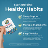 Ingredients list of MARYRUTH'S Sleep Dissolving Strips