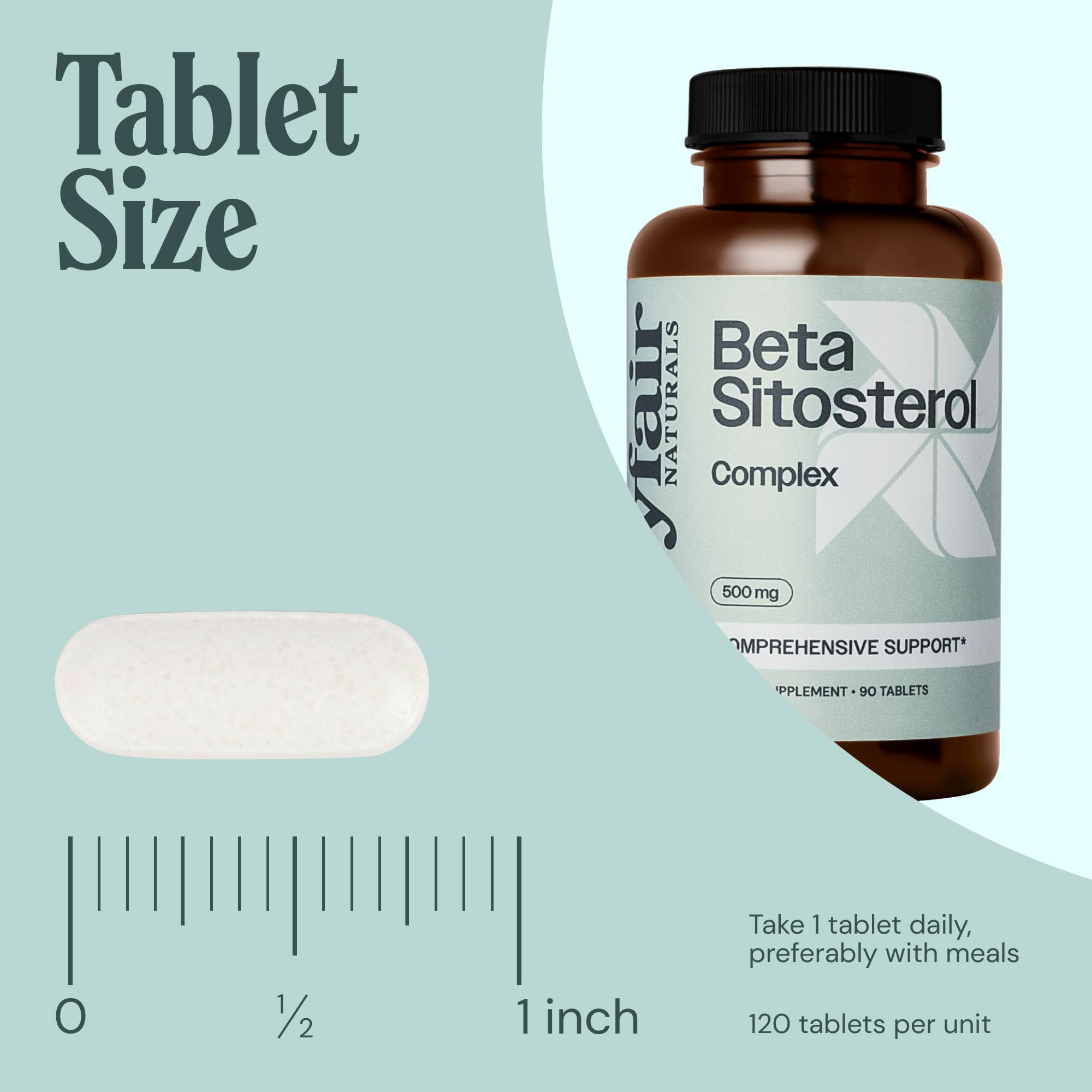 Ingredients list of Mayfair Naturals Beta Sitosterol Complex