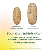 Ingredients list of MegaFood Baby & Me 2 Prenatal Multi Minis