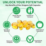 Ingredients list of MXCZBSM Organic Oil of Oregano Softgels