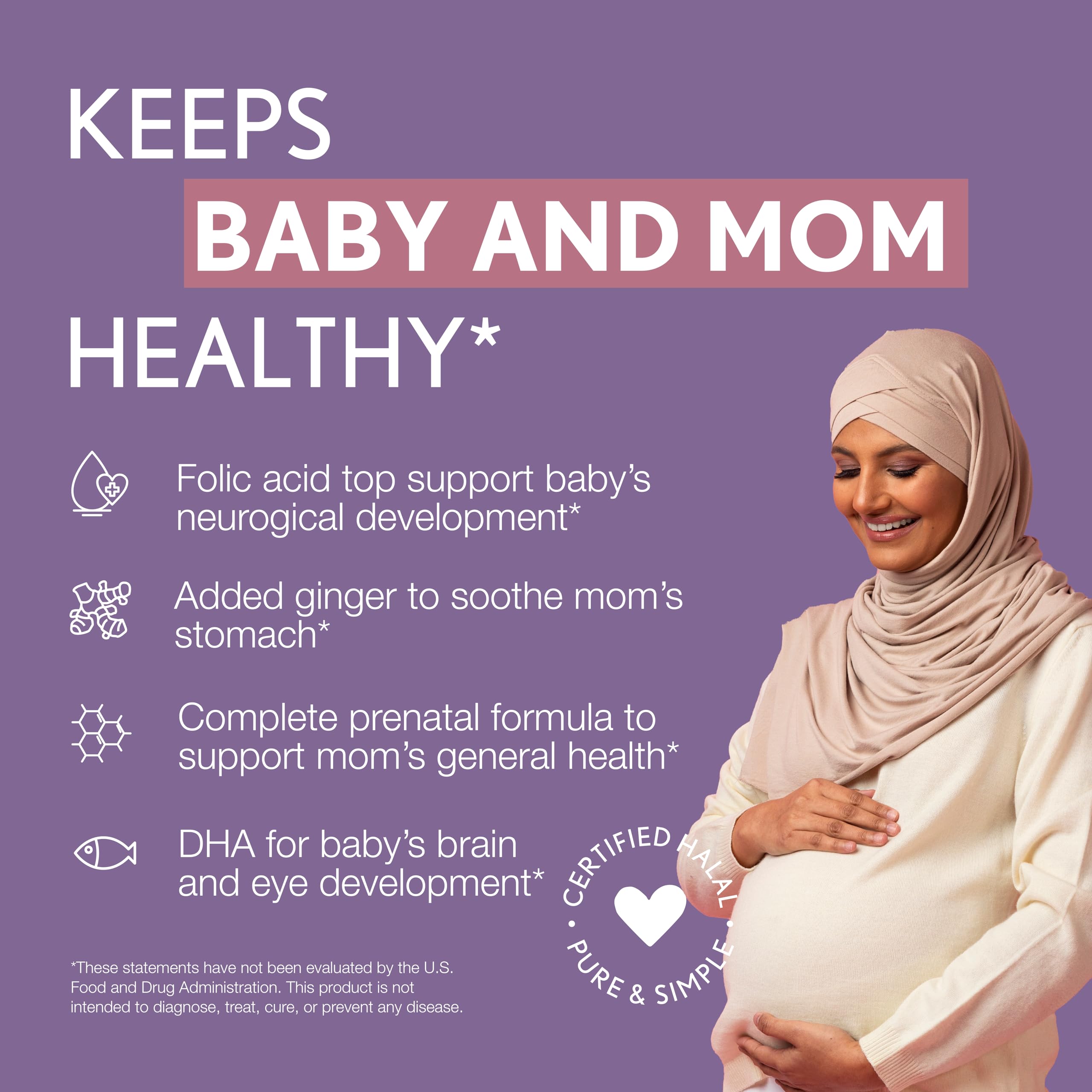 Ingredients list of Noor Vitamins Prenatal Vitamins