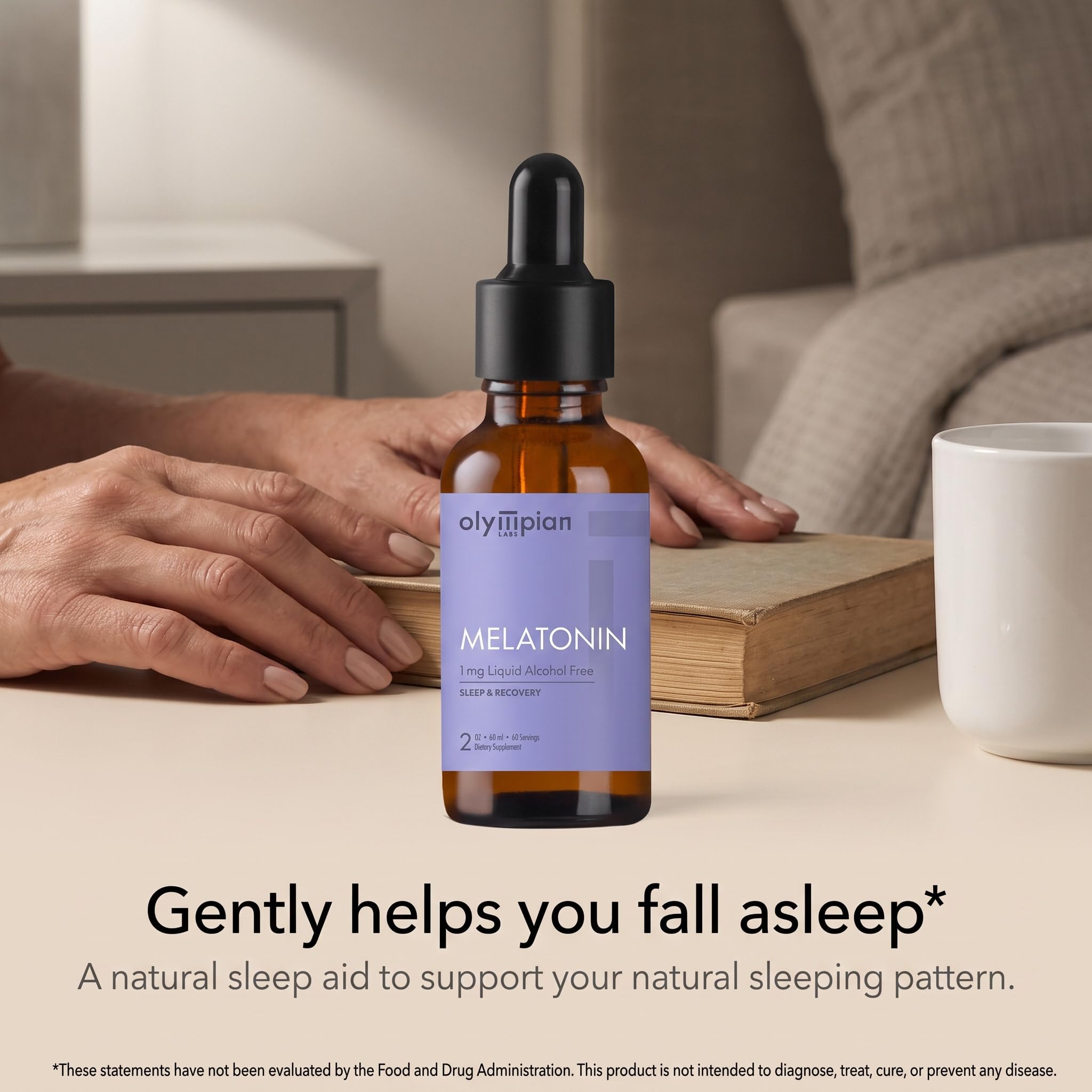 Ingredients list of Olympian Labs Liquid Melatonin