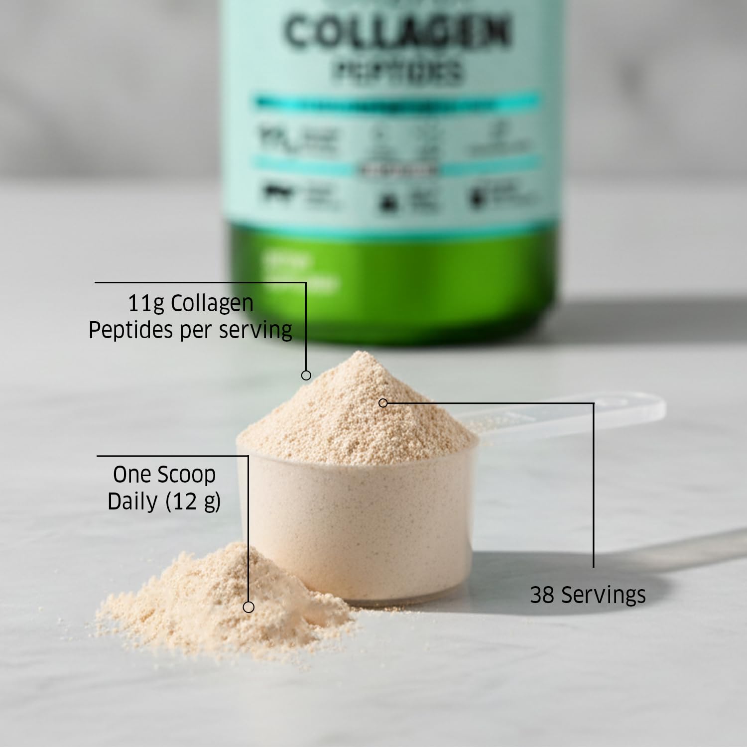 Ingredients list of ORZAX Collagen Powder