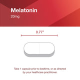 Ingredients list of PROTOCOL FOR LIFE BALANCE Melatonin 20 mg capsules