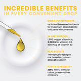 Ingredients list of Pure Therapro Rx Vegan A-D-K Full-Spectrum Drops