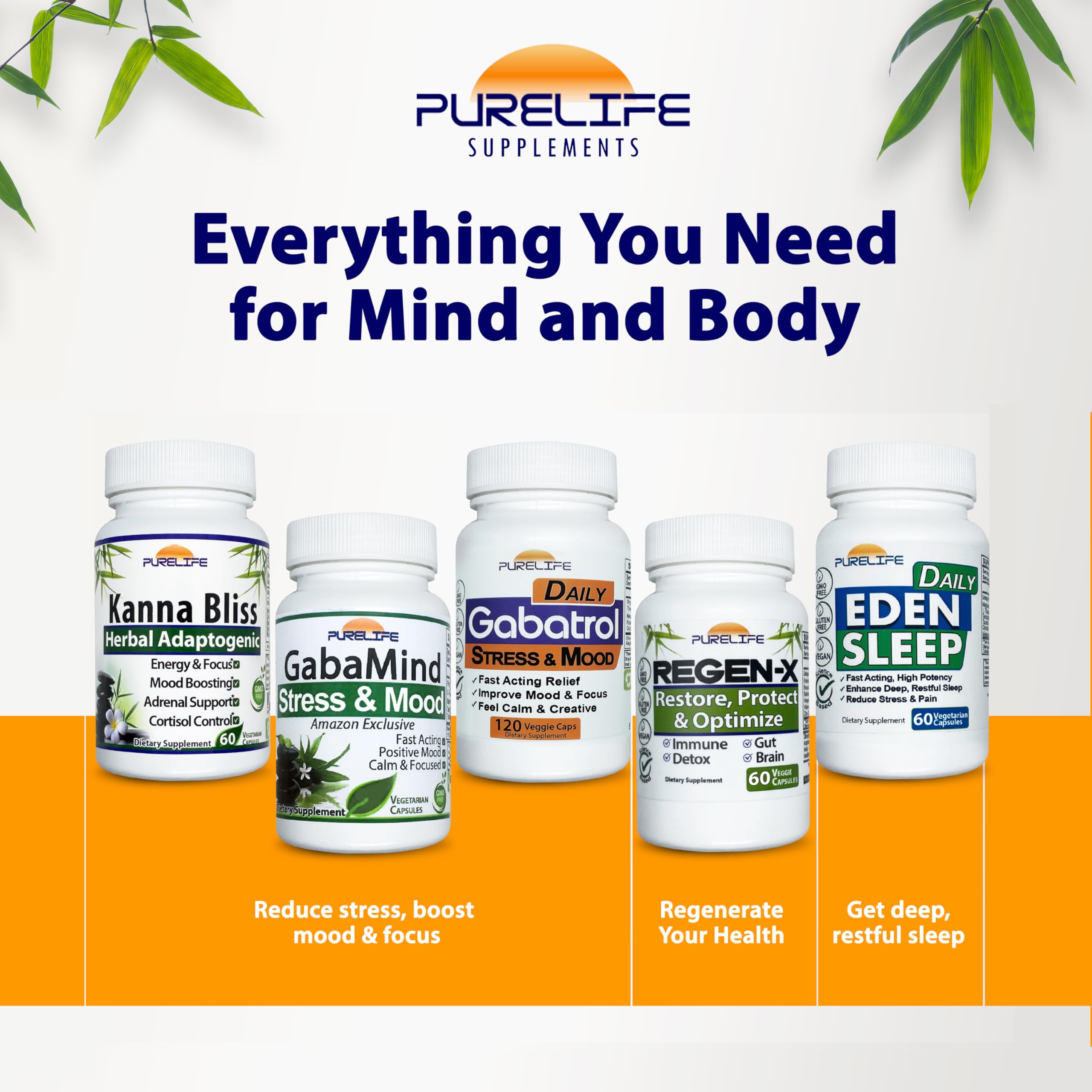 Ingredients list of PureLife Supplements Eden Sleep Capsules