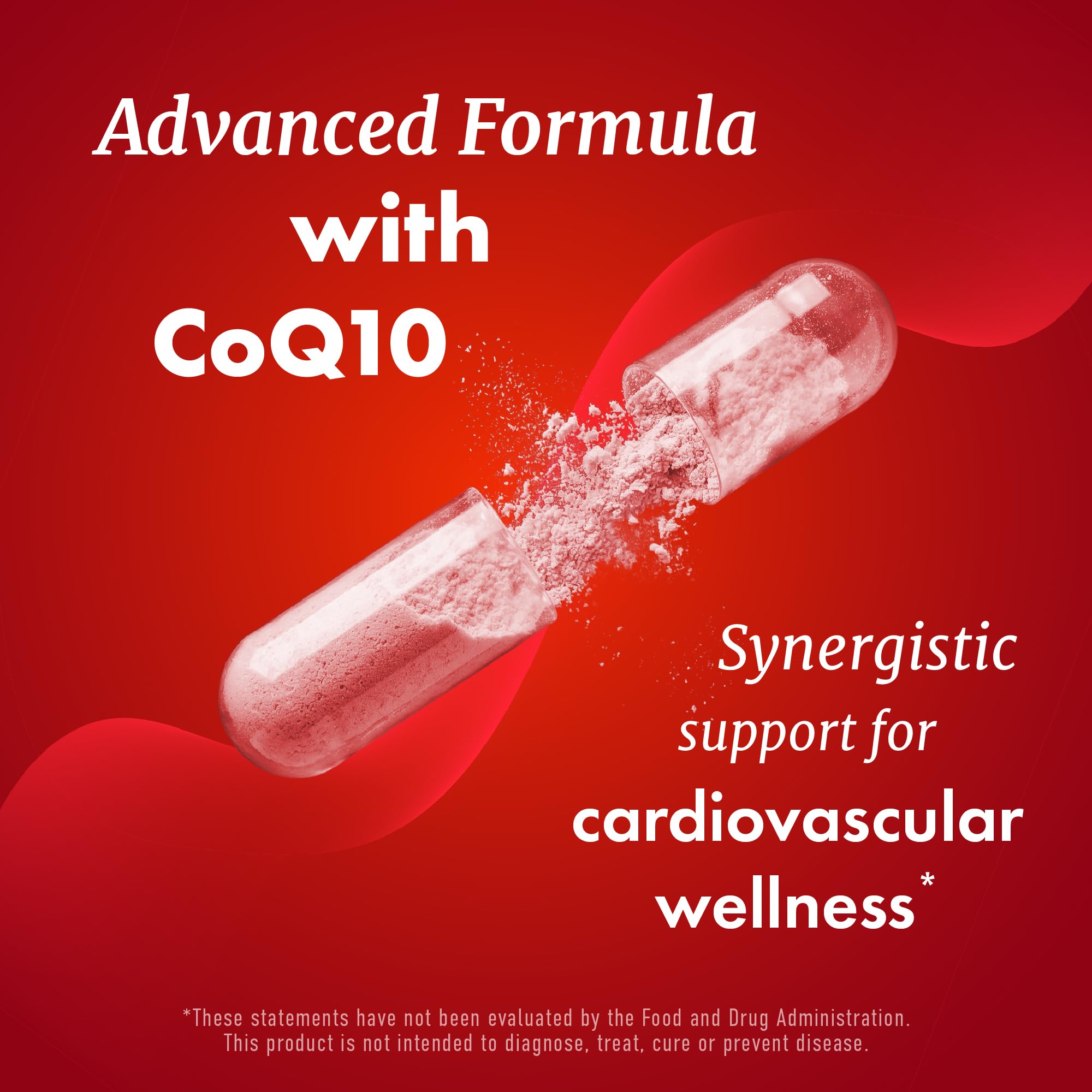 Ingredients list of Purely Holistic Red Yeast Rice + CoQ10
