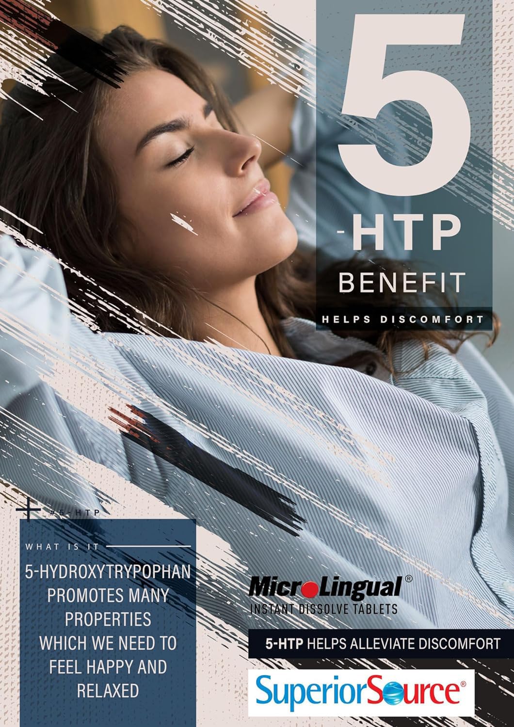 Ingredients list of quality Source 5-HTP Health Supplement