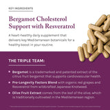 Ingredients list of Reserveage Nutrition Bergamot Cholesterol Support