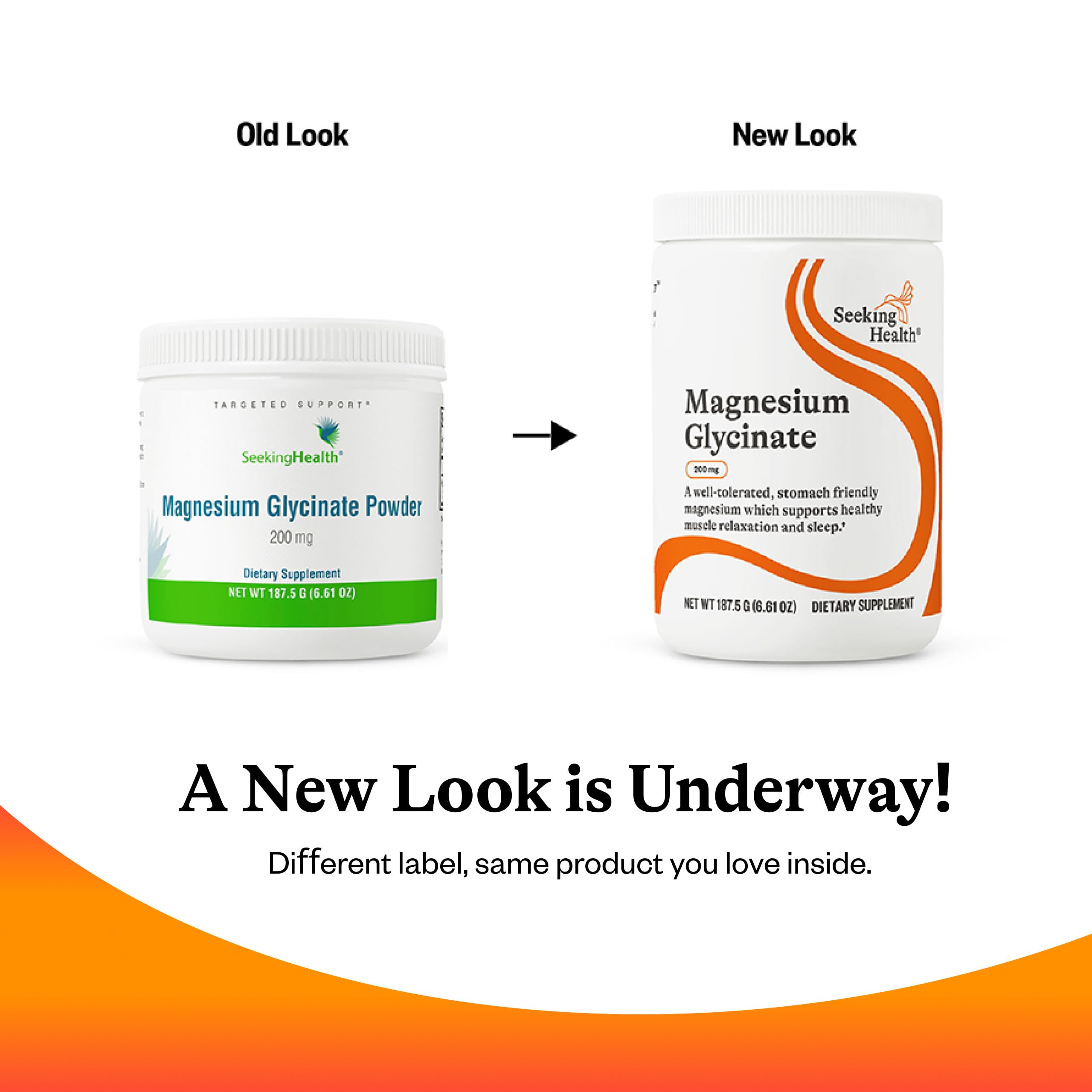 Ingredients list of Seeking Health Magnesium Glycinate Powder