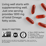 Ingredients list of Sports Research Vegan Omega 3-6-7-9 Supplement