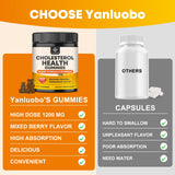 Ingredients list of YANLUOBO Cholesterol Supplements Gummies