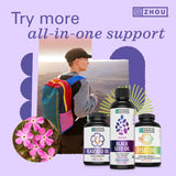 Ingredients list on ZHOU Black Seed Oil capsules