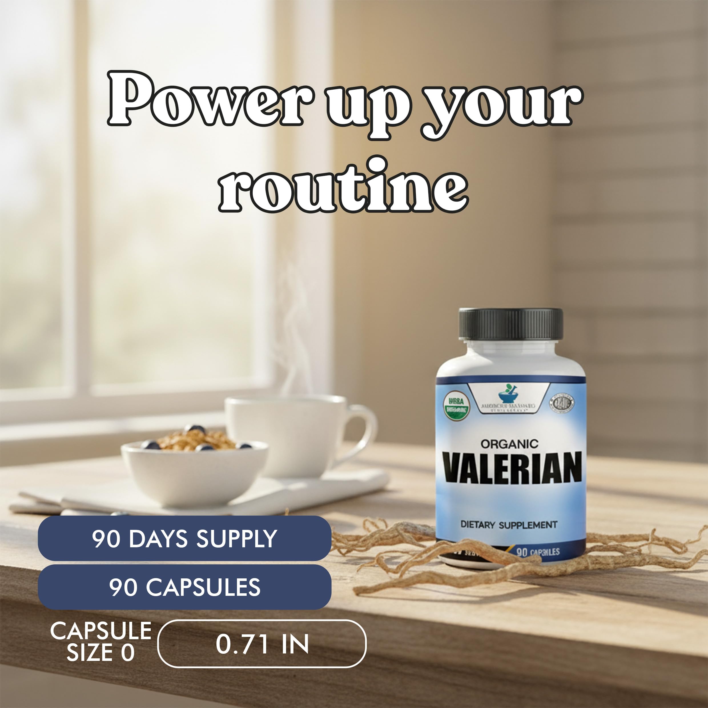 Ingredients of American Standard Valerian Capsules