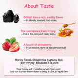 Ingredients of Dmtdnid Shilajit Honey Sticks on packaging