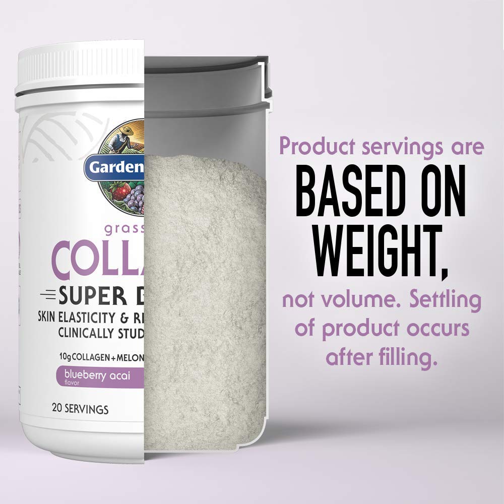 Ingredients of Garden of Life Collagen Powder Beauty 50g displayed