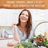 Ingredients of Garden of Life Turmeric support Powder