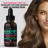 Ingredients of Healthergize Organic Hemp Seed Oil