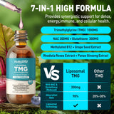 Ingredients of HOLLEGEND Trimethylglycine TMG Liquid Drops