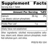 Ingredients of Planetary Herbals Blended Vitamin & Mineral Supplement