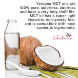Ingredients of Verdana Organic Coconut MCT Oil