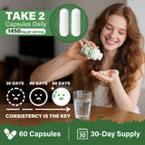 inGreens Cortisol Supplement bottle with a measuring spoon