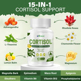 inGreens Cortisol Supplement ingredients list on packaging