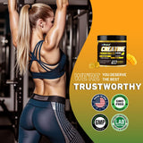inGreens Creatine Monohydrate Gummies on a workout bench