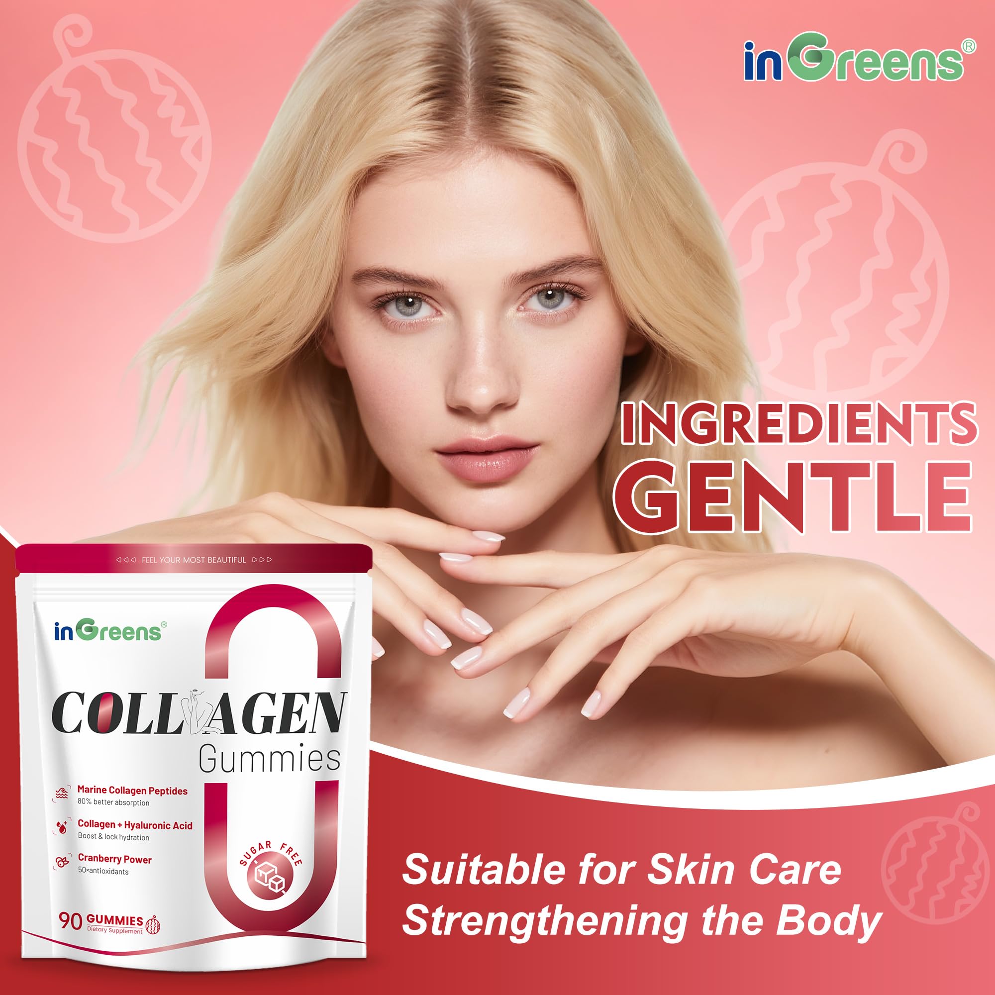 inGreens Marine Collagen Gummies lifestyle scene