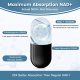inGreens NAD+ Nutrient Formula Softgel capsules in hand