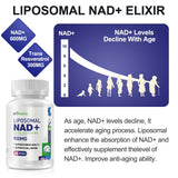 inGreens NAD+ Resveratrol 900mg softgels side view